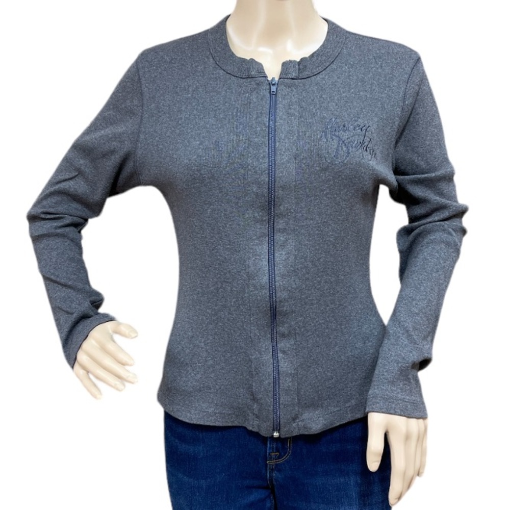 Vintage Harley-Davidson Women’s Long Sleeve Zipper Top/Jacket Size Large